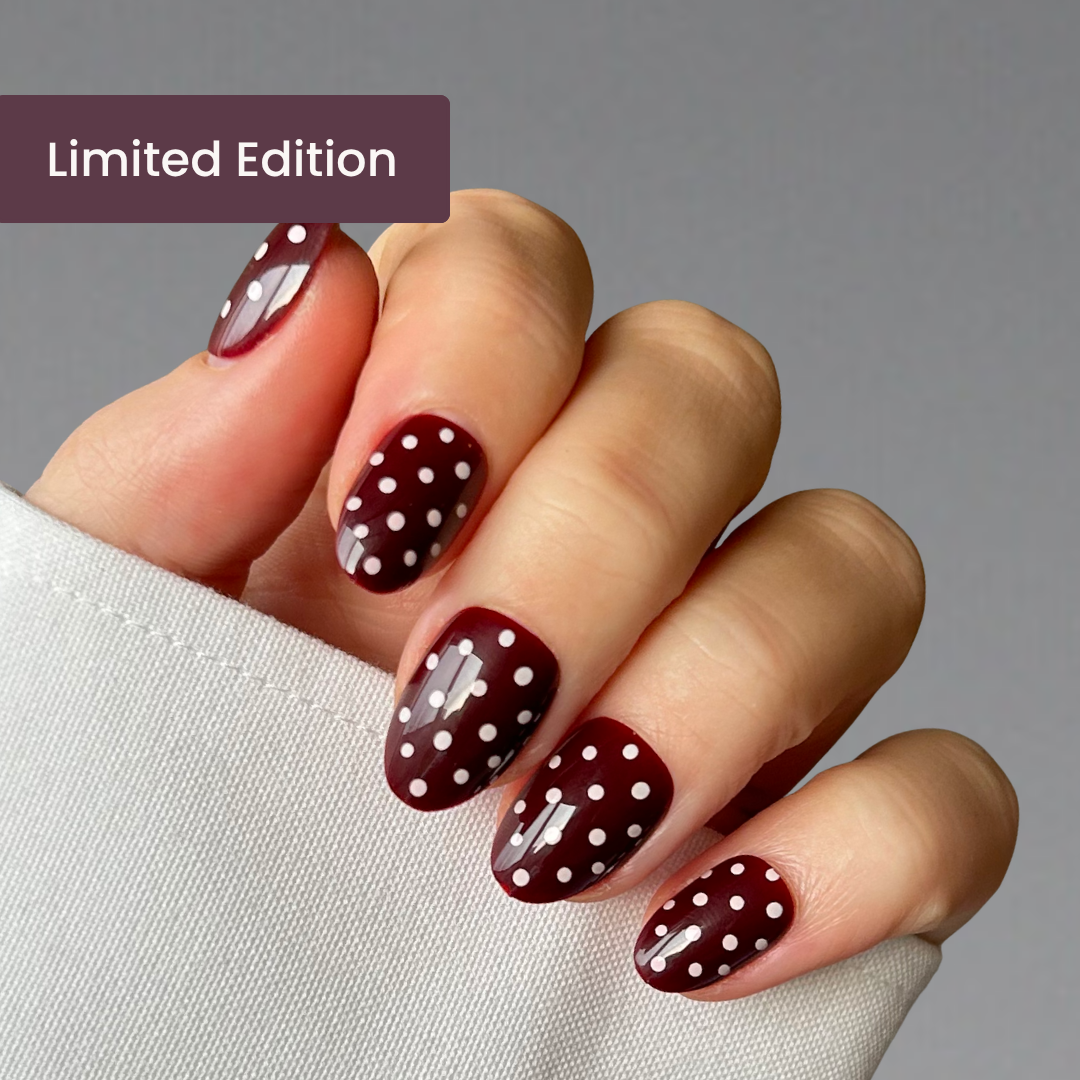 Polkadot Brown - Medium